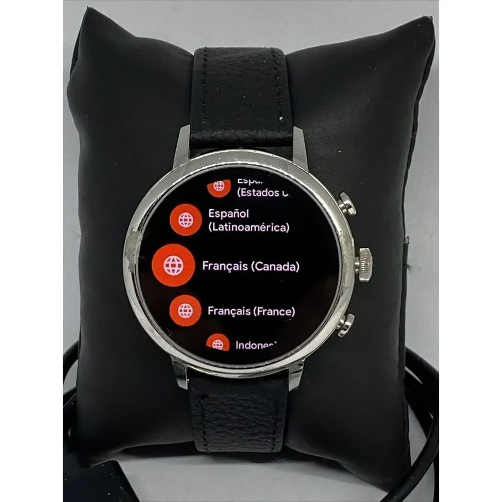 Fossil Gen 4 Authentic Digital Dial Smart Watch Custom Band FTW6017 PD680
